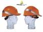 Casque de chantier ABS blanc type casquette Baseball Diamond V