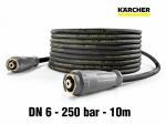 Flexible haute pression Karcher 10m DN6 250 bar raccord AVS sur le pistolet