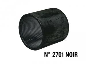 Manchons acier N° 2701 Finition noire