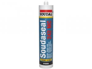 mastic colle polymère SOUDASEAL 242MC blanc 290ml - 131185 SOUDAL