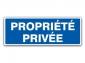 PANNEAU PROPRIÉTÉ PRIVÉE