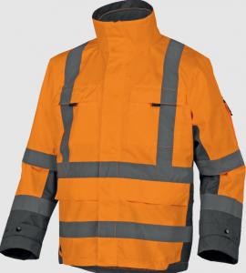 PARKA TARMAC HV 5 EN 1  ORANGE FLUO