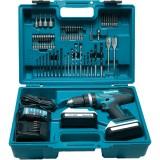 Perceuse visseuse à percussion 18 V Li-Ion 1,3 Ah Ø 13 mm ( kit d'accessoires)Makita