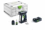 Perceuse-visseuse sans fil C 18 Basic 4,0 - 577050 Festool