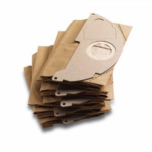 Sachet filtre papier WD 2 & WD 2 & A 20XX (5 pcs)  Karcher 6.904-322.0