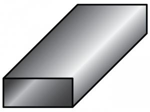 Tube Serruier Rectangulaire GALVA 80X40X1.5