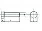 VIS À MÉTAUX TÊTE HEXAGONALE INOX A2