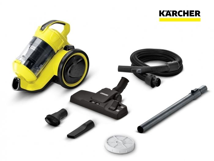 Aspirateur sans sac VC3 jaune 700W Karcher - Fournitures Industrielles