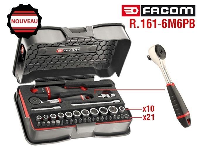 FACOM - Coffret Cliquet Mixte - RS.161-1PB - Cof…
