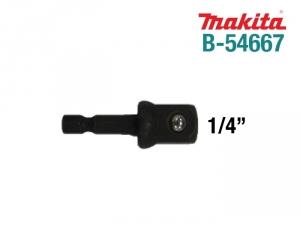 Adaptateur pour visseuse à chocs 1/4" pour douille 3/8" Makita