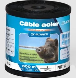 Bobine câble acier 500m - 633400 Lacme