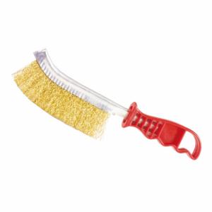 Brosse manuelle avec manche en plastique et avec fil de fer 13726