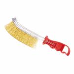 Brosse manuelle avec manche en plastique et avec fil de fer 13726