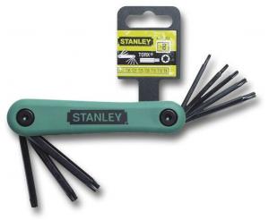 Clé Male Torx Gamme Pro - Jeu De 8 Pcs Stanley 4-69-263