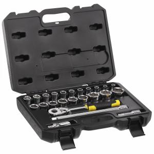 Coffret De Douilles 1/2"  - Jeu De 24 Pcs  Stanley STMT82830-1