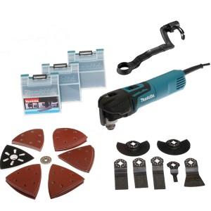 Découpeur-ponceur multifonctions 320 W ( kit d'accessoires)Makita