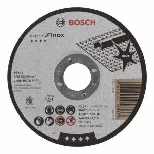 Disque à tronçonner à moyeu plat Expert for Inox Bosch 2608600215