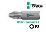 Embouts de vissage Z WERA 855/1 empreinte PZ