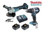 Ensemble de 2 machines (meuleuse DGA506 + perceuse DHP484) DLX2210TJ1 Makita