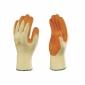 Gant de protection polycoton enduction latex sur paume et bout des doigts VE730