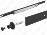 Kit rail pour baie 1200mm Max Longueur 2400 Noir - RD-T12-B - Mantion