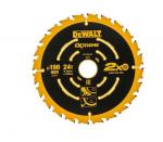 Lame de scie circulaire portative Extreme, 190x30 mm, 24 dents - DT10304-QZ DEWALT