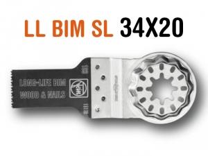 Lame de scie E-Cut LL BIM SL 34x20mm