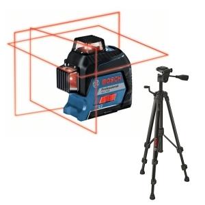 Laser lignes  GLL 3-80 Professional + trépied BT 150 Bosch 06159940KD