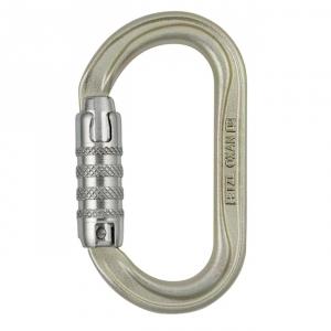 Mousqueton ovale à haute résistance OXAN TRIACT-LOCK PETZL