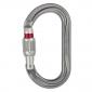 Mousqueton ovale léger OK SCREW-LOCK PETZL