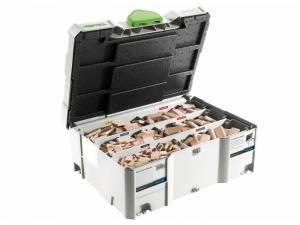 Pack de 1060 chevilles hêtre gamme DS 4/5/6/8/10 1060x BU Festool