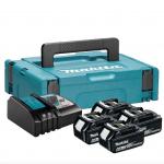 Pack énergie 18V (4x6.0 Ah) avec chargeur DC18RC - MAKITA 198140-7