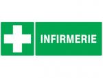 Panneau "Infirmerie" 330x120mm - 626408