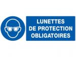 Panneau "lunettes de protection" 330x120mm - 626507