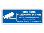 PANNEAU SITE SOUS VIDÉOPROTECTION