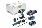 Perceuse-visseuse à percussion sans fil QUADRIVE TPC 18/4 5,2/4,0 I-Plus 575605 Festool