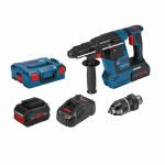 Perforateur Bosch GBH 18V-26F 2X5.5AH ProCore+ Mandrin interchangeable + L-BOXX - 061191000F