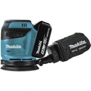 Ponceuse excentrique 2x5Ah 18 V Li-Ionø 125 mm DBO180RTJ MAKITA