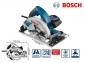 Scie circulaire GKS65 1600W ø190mm + rail de guidage Bosch FSN1600