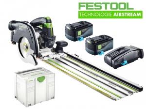 Scie circulaire sans fil HKC 55 Li 5,2 EB-Set-FSK420 Festool