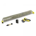 Set spirale d'arrosage Plus 10 m (poignée, raccords et support mural) - 2.645-178.0 Karcher