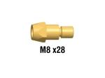 Support de buse M8x28 pour torche Linc Gun