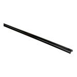 Tringle pour crémone à bouton 16x8 LG1600 Noir - 062550