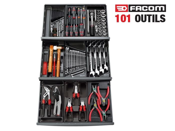 Servante à outils ROLL M3 6 tiroirs - Facom