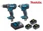 Ensemble de 2 machines (DDF482 + DTD152) + 3 batteries 5Ah DLX2127TJ1 Makita