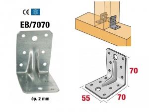 Équerre renforcée EB/7070 55x70x70 ép. 2mm Simpson