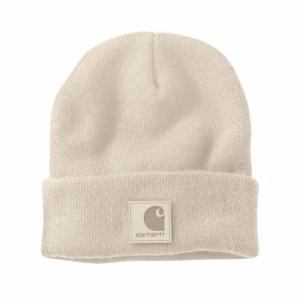 Bonnet Carhartt LABEL WATCH HAT Milk / Ecru TU