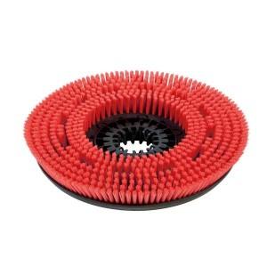 Brosse-disque, moyen, rouge, 430 mm