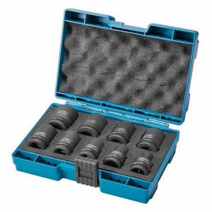 Coffret 9 douilles 1/2'' pour boulonneuse à chocs - MAKITA B-66232 Makita