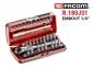 Coffret d'embouts 1/4" avec cliquet compact R.180J31PB Facom